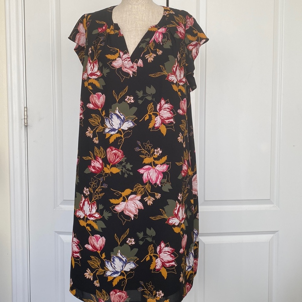Floral printed dress